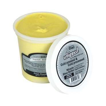 Whipped Shea Butter - Black Castor Oil (Fresh Flower) image 0